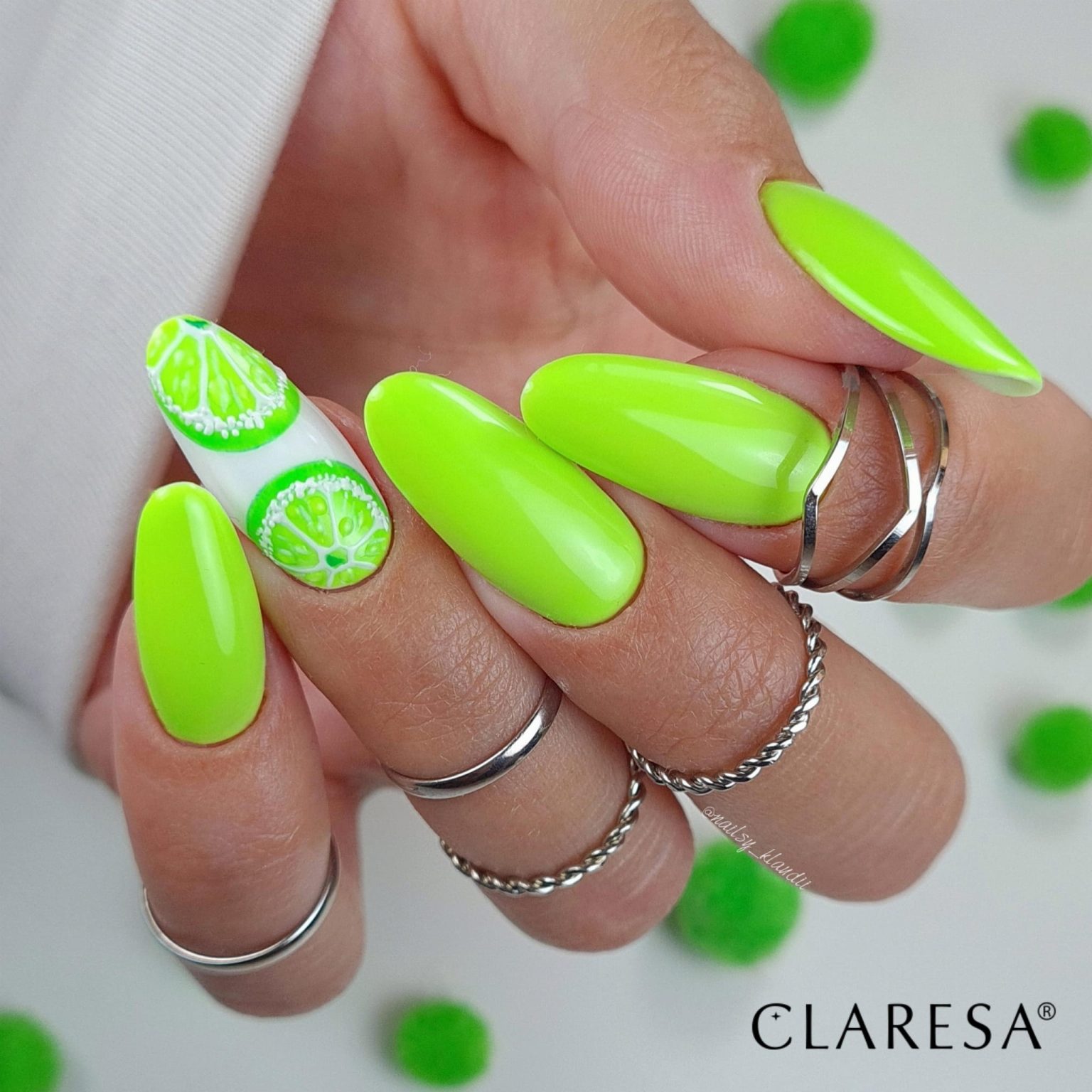 Claresa FLUO 2 Gel Polish 5 Ml CLARESA The Biggest GEL NAIL POLISH