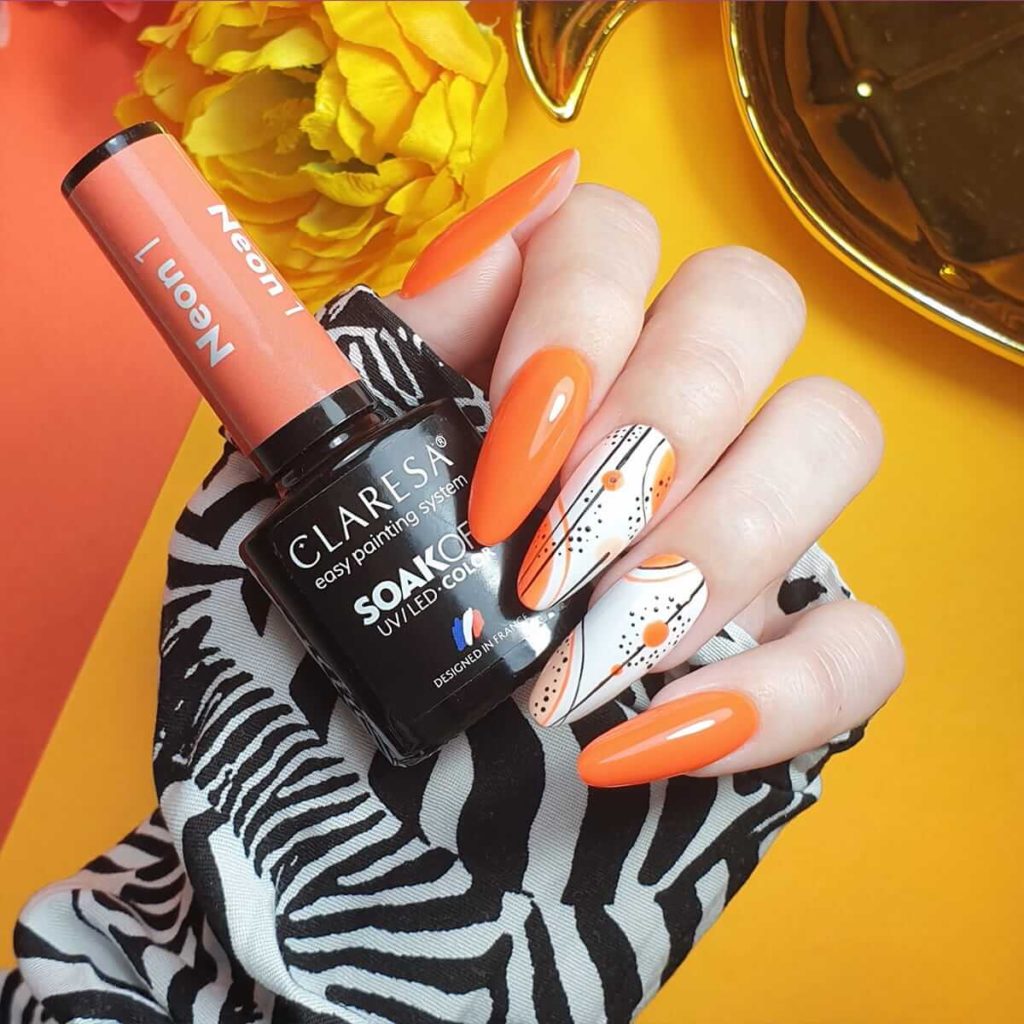 Claresa UV Nagellack – 5 Neon-Farben, 5 Ml – Hält Bis Zu 3 Wochen!