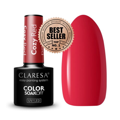 Claresa COZY RED Gel Polish 5 ml
