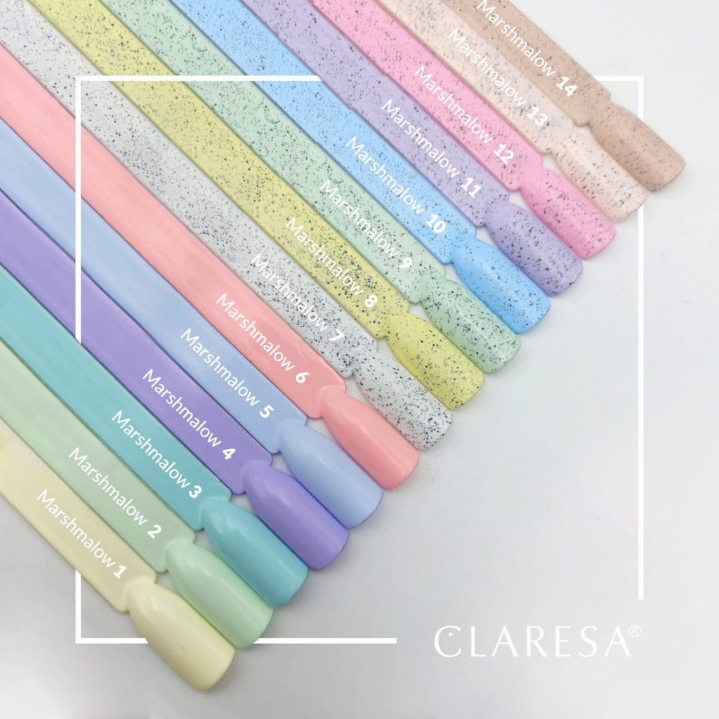 Claresa MARSHMALLOW 12 Gel Polish 5 ml