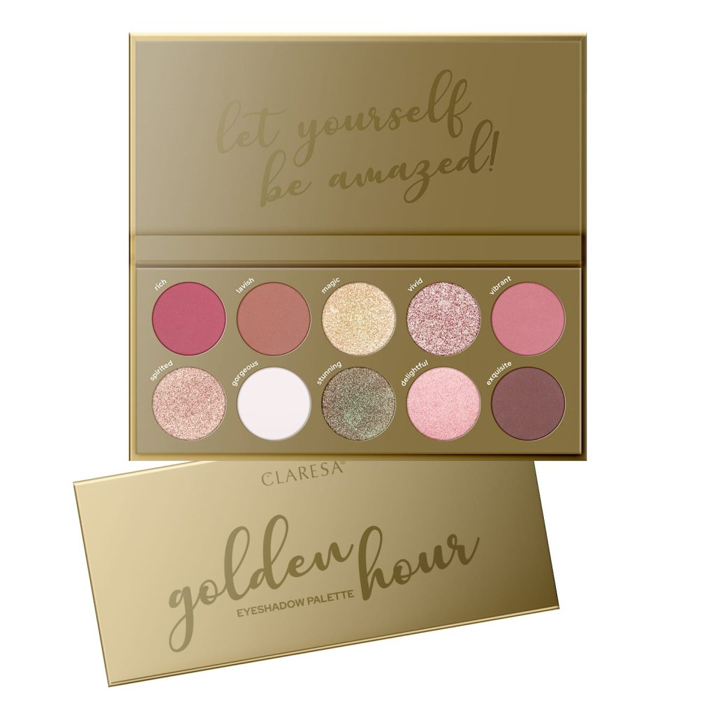 Claresa Eyeshadow Palette GOLDEN HOUR CLARESA The Biggest GEL NAIL