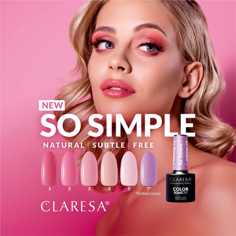 Claresa SO SIMPLE 1 Gel Nail Polish 5 g CLARESA The Biggest GEL