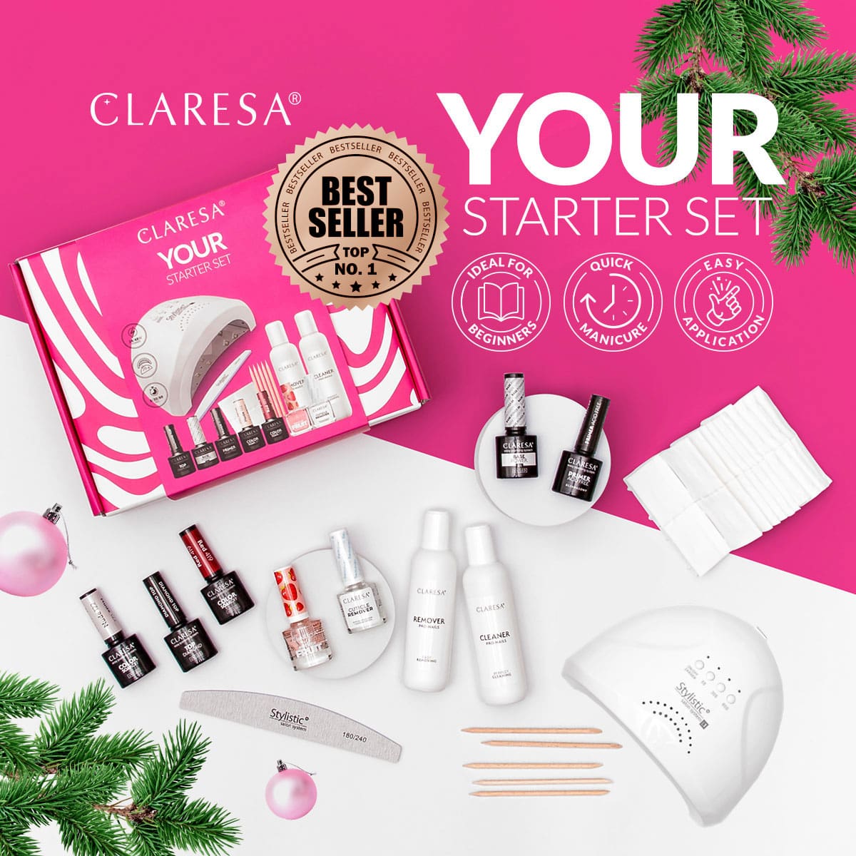 CLARESA Your Starter Set (with lamp)