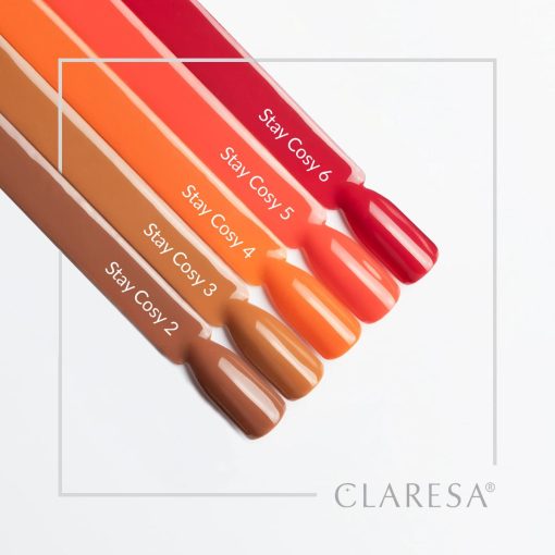 Claresa STAY COSY Gel Nail Polish Collection 5 x 5 g