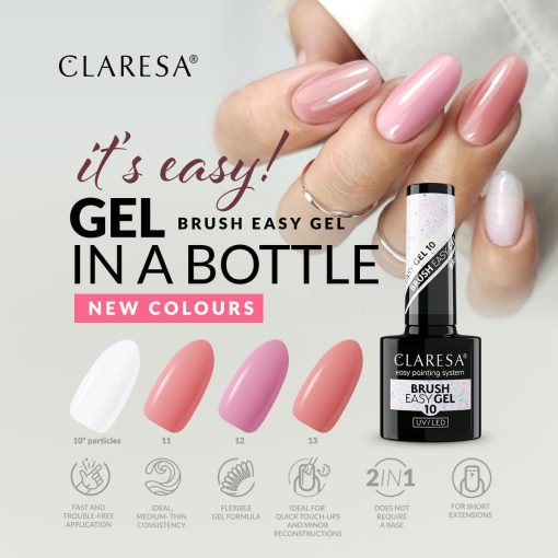 Claresa BRUSH EASY GEL (Gel in a Bottle) #11 5 g - Image 5