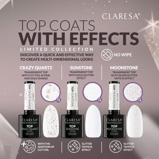 Claresa Ultimate Effects Top Coat Set