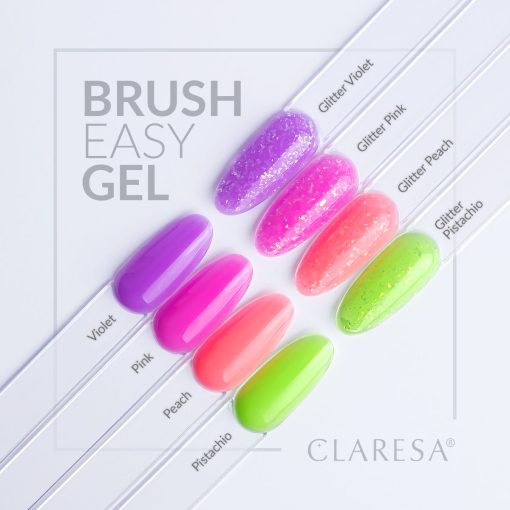 Claresa BRUSH EASY GEL (Gel in a Bottle) VIOLET 5g (Limited Edition) - Image 6