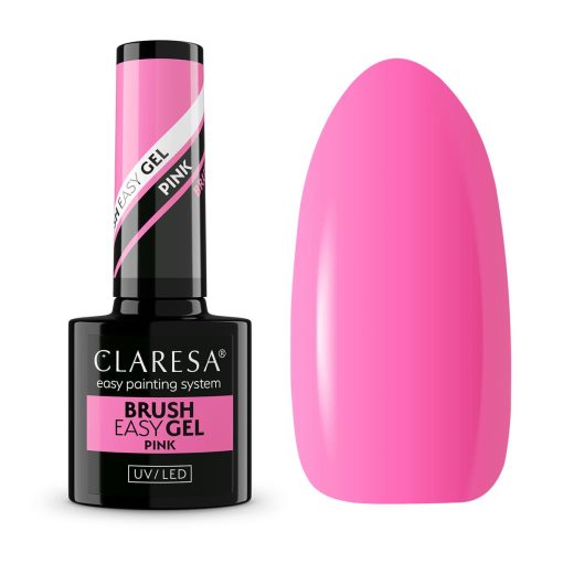 Claresa BRUSH EASY GEL (Gel in a Bottle) PINK 5g (Limited Edition)