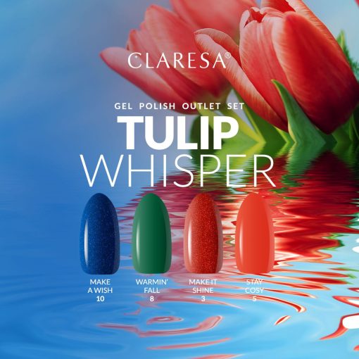 Claresa TULIP WHISPERS Gel Nail Polish Set
