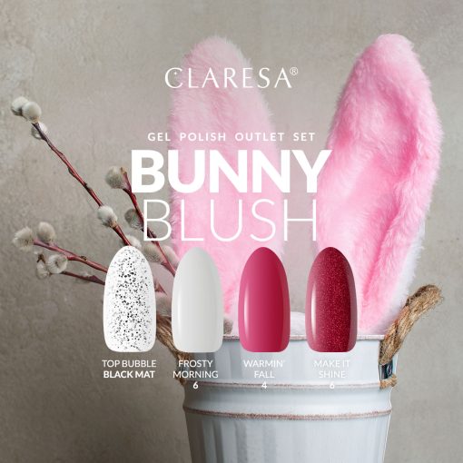 Claresa BUNNY BLUSH Gel Nail Polish Set