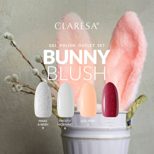 Claresa BUNNY BLUSH Gel Nail Polish Set