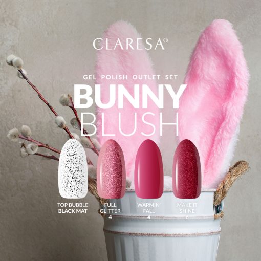 Claresa BUNNY BLUSH Gel Nail Polish Set