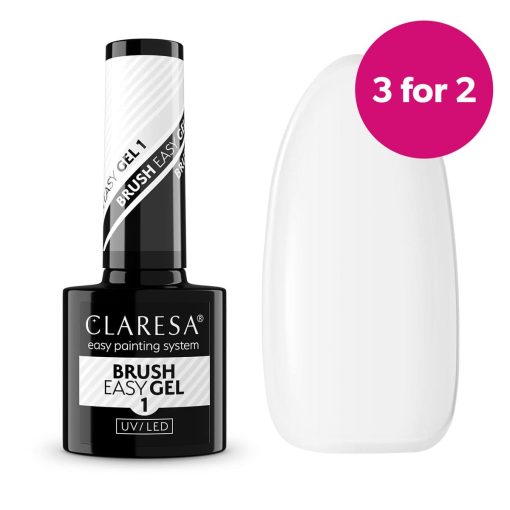 Claresa 3 for 2 BRUSH EASY GEL (Gel in a Bottle) #01