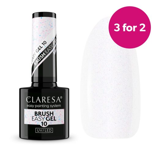 Claresa 3 for 2 BRUSH EASY GEL (Gel in a Bottle) #10