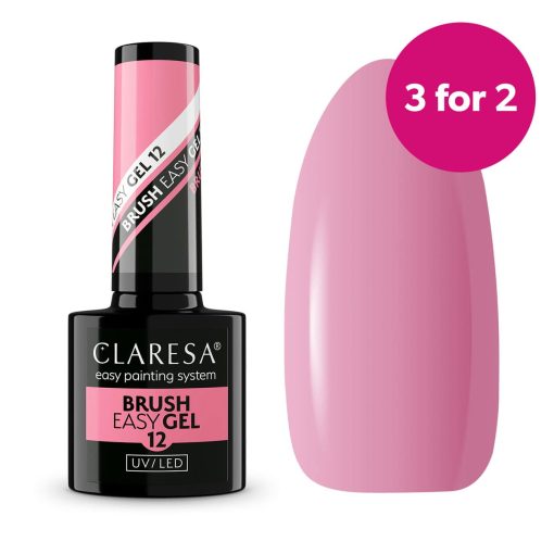Claresa 3 for 2 BRUSH EASY GEL (Gel in a Bottle) #12