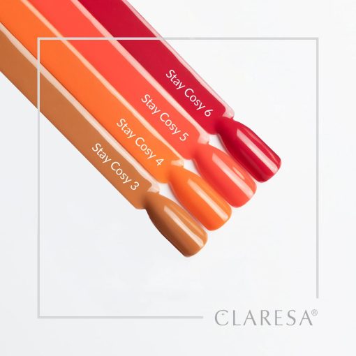 Claresa STAY COSY Gel Nail Polish Collection 4 x 5 g