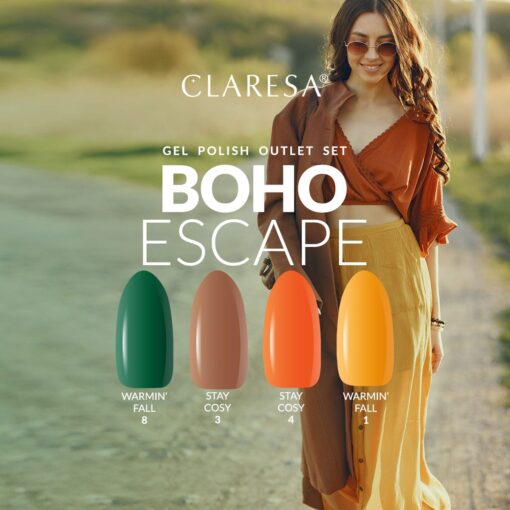 Claresa BOHO ESCAPE Gel Nail Polish Set