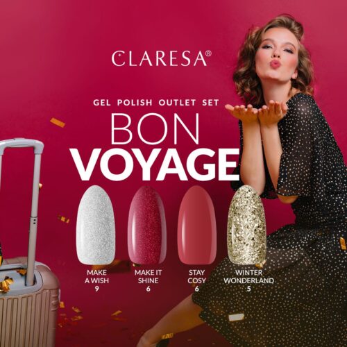 Claresa BON VOYAGE Gel Nail Polish Set