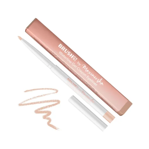 BrushUP! Waterline Gel Crayon Eyeliner 01 Peach Beige