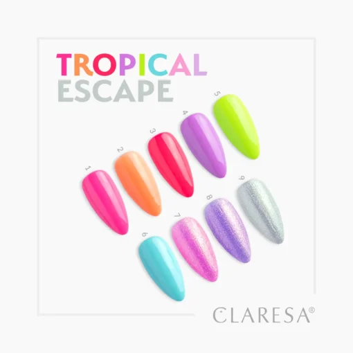 Claresa TROPICAL ESCAPE Limited Collection 9 x 5 g - Image 2