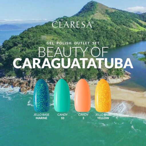 Claresa BEAUTY OF CARAGUATATUBA Gel Nail Polish Set