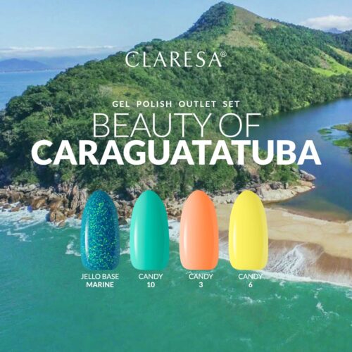 Claresa BEAUTY OF CARAGUATATUBA Gel Nail Polish Set