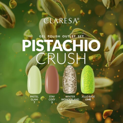 Claresa PISTACHIO CRUSH Gel Nail Polish Set