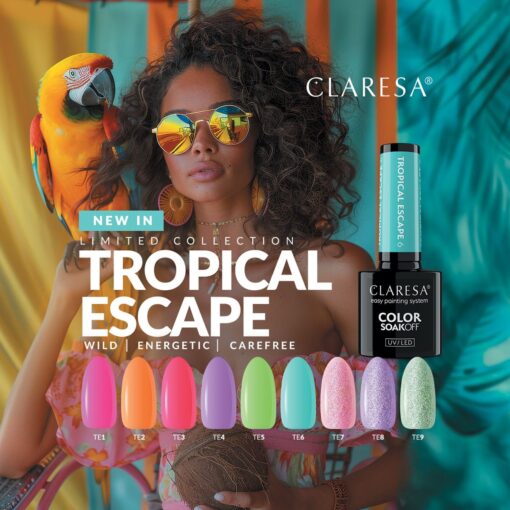 Claresa TROPICAL ESCAPE Limited Collection 9 x 5 g