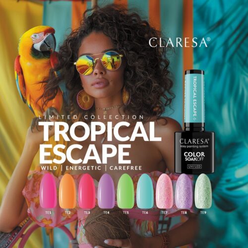Claresa TROPICAL ESCAPE Limited Collection 9 x 5 g