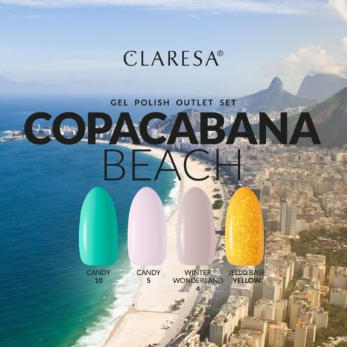 Claresa COPACABANA BEACH Gel Nail Polish Set