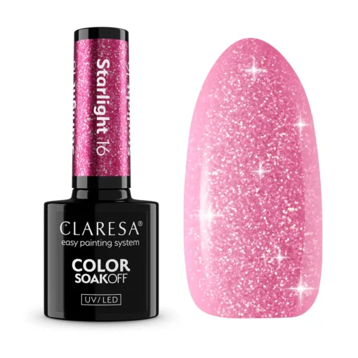 Claresa STARLIGHT 16 Gel Polish 5 g (Flash Effect)
