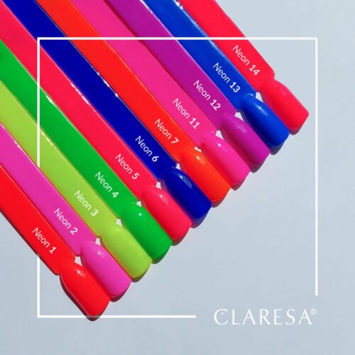 Claresa NEON Gel Nail Polish Collection 11 x 5 g