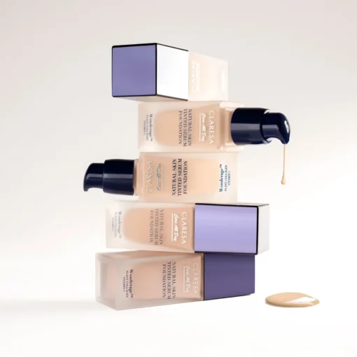 CLARESA Natural Skin Tinted Serum Foundation MEDIUM OLIVE 32 ml - Image 5