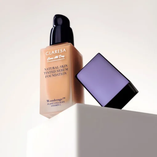 CLARESA Natural Skin Tinted Serum Foundation MEDIUM OLIVE 32 ml - Image 6