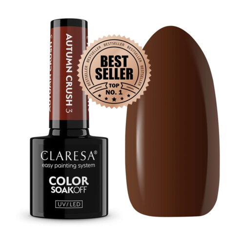 Claresa AUTUMN CRUSH 3 "DARK ESPRESSO" Gel Nail Polish 5 g