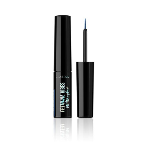 Claresa FESTIVAL VIBES Glitter Eyeliner 02 BLUEGLOW 4 g