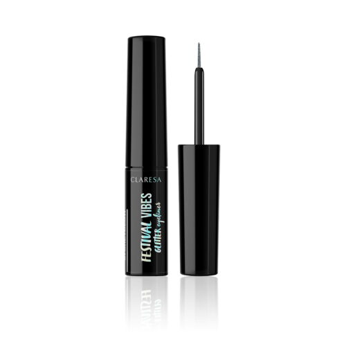 Claresa FESTIVAL VIBES Glitter Eyeliner 01 GREYGLOW 4 g
