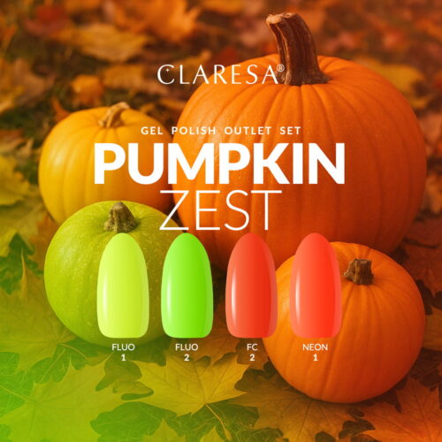 Claresa PUMPKIN ZEST Gel Nail Polish Set