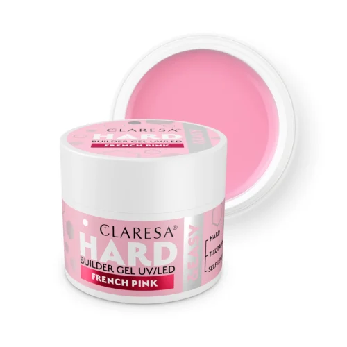 Claresa HARD&EASY Builder Gel FRENCH PINK 12g