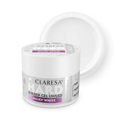 Claresa HARD&EASY Builder Gel MILKY WHITE 12g