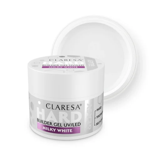 Claresa HARD&EASY Builder Gel MILKY WHITE 12g