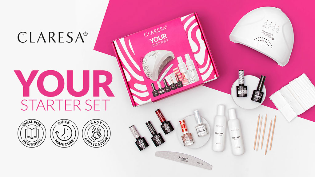 Claresa Gel Nail Polish Starter Set