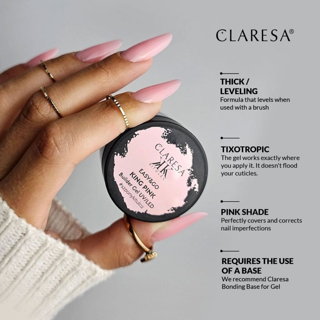 Claresa King Pink Gel - main features