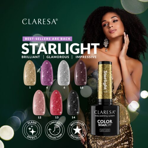 Claresa STARLIGHT Limited Collection 7 x 5 g