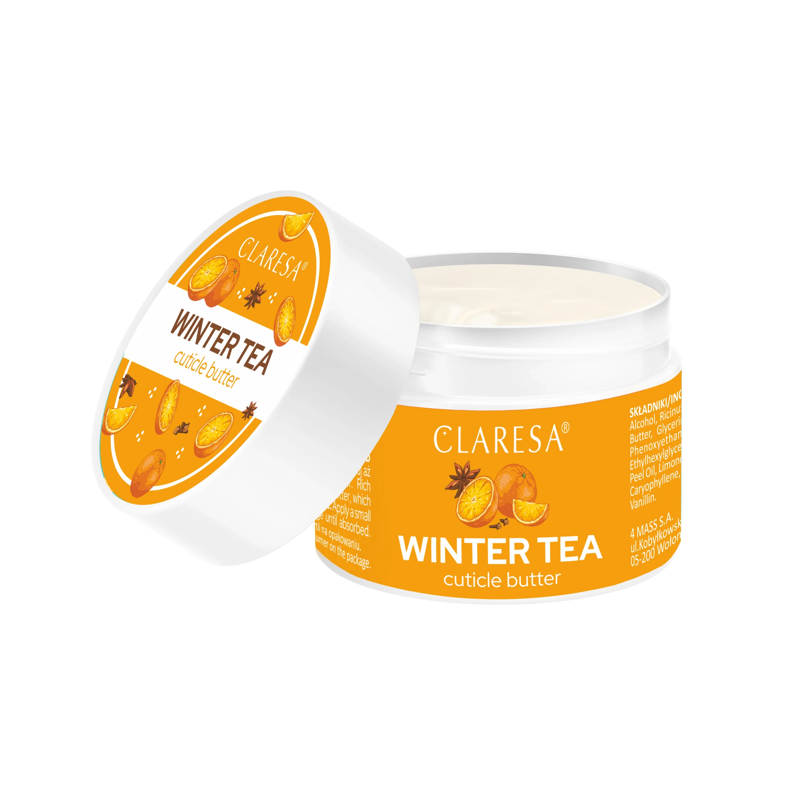 Claresa Cuticle Butter WINTER TEA 13g