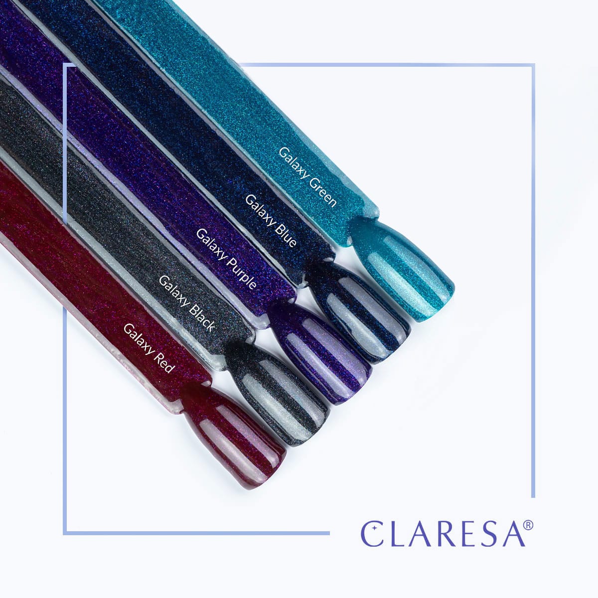 Claresa GALAXY Gel Nail Polish Collection 5 x 5 g