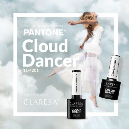 Claresa Pantone 2026 Cloud Dancer