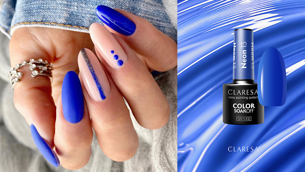 Neon Party Nails by Claresa