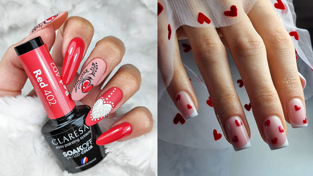 Valentine’s Day Manicure Ideas with Claresa Gel Nail Polishes