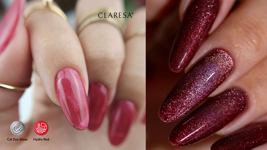 Claresa Cat Eye Effect Gel Nail Polishes – Magnetic Shine That Captivates